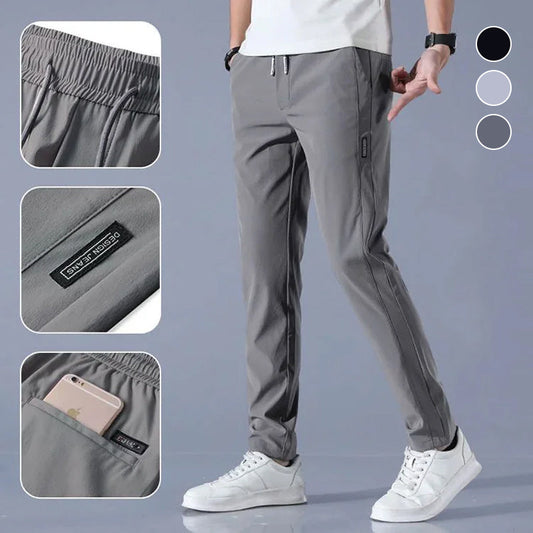 💥💥【Kúp 1 a 1 zadarmo】【M-5XL】👖Nové pánske ležérne elastické nohavice 