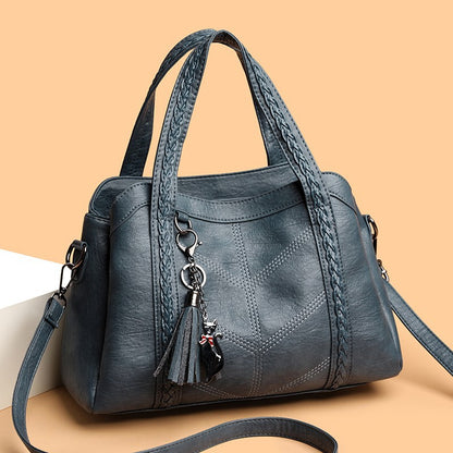 💝👜Nowy plecak retro minimalistyczny z 2025 roku, wielokomorowy, duża pojemność