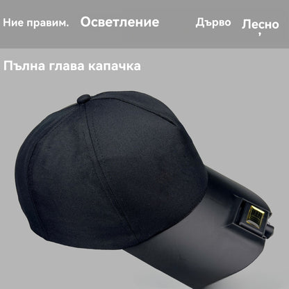 🔥Купете 1, вземете 1 безплатно🧢🌙🔦Вграден интелигентен LED капак за лампа, външна нощна светлина за риболов, лесна за зареждане и дълъг живот на батерията