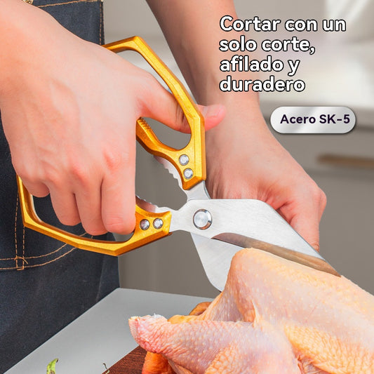🔥【Compra 1 y recibe 1 gratis】🔥Oferta por tiempo limitado🔥 Tijeras de cocina multifuncionales, resistentes y ultra afiladas.