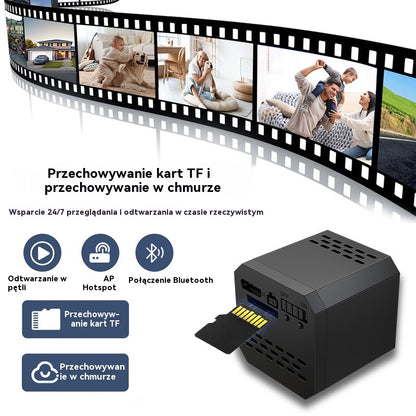 🏠📹🕵️Kup 1, a drugi dostaniesz gratis🔥Mini kamera kwadratowa, inteligentna kamera o wysokiej rozdzielczości, bezprzewodowe zdalne monitorowanie domu (WiFi)