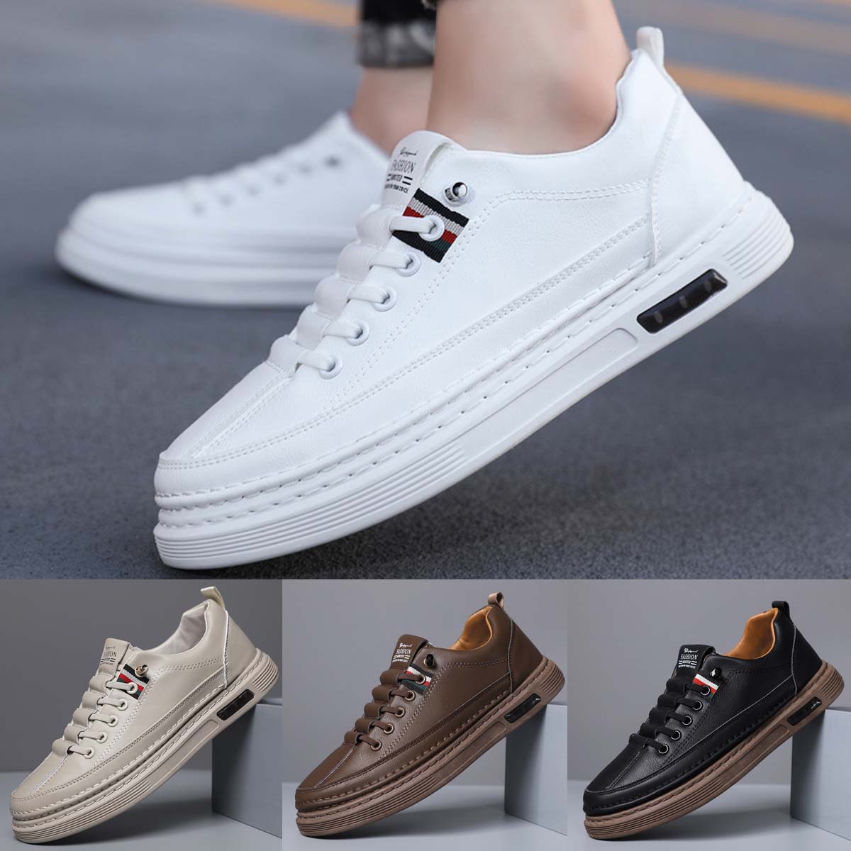 🔥【Bestsellerowy produkt】👞【38-44】2026 Męskie buty skórzane wysokiej jakości, casualowe i wygodne.