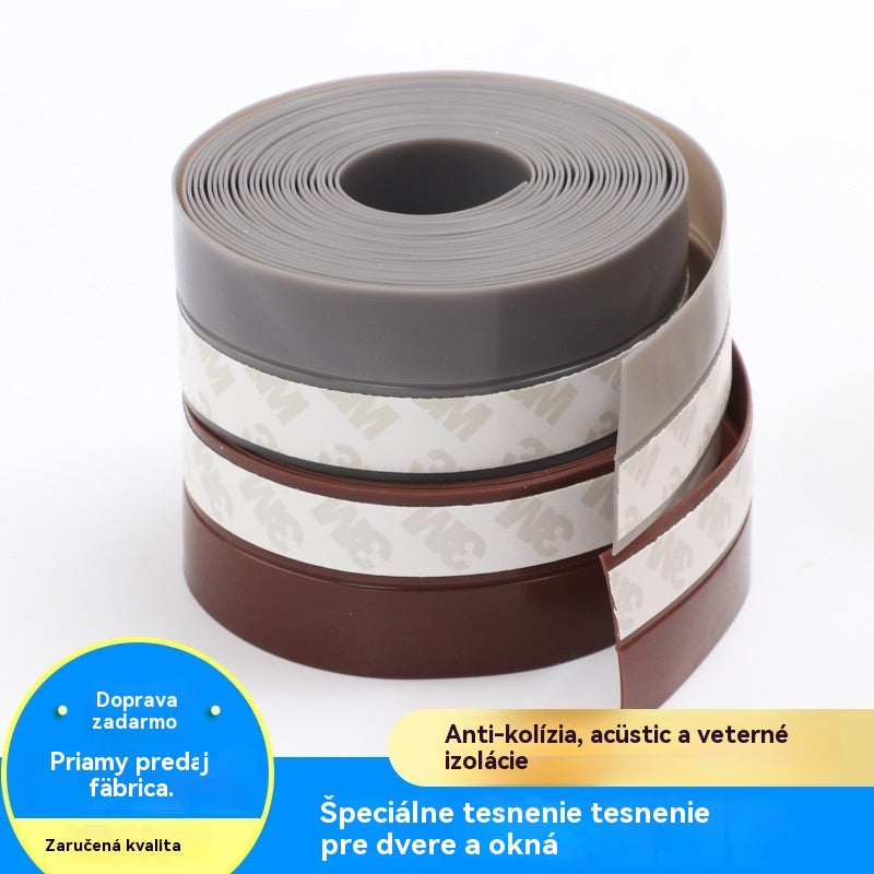 【Kúpte 2 a získajte 2 zadarmo】 🚪 PVC tesniace pásky na spodnú časť dverí – prachotesné a vetruodolné