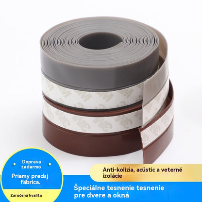【Kúpte 2 a získajte 2 zadarmo】 🚪 PVC tesniace pásky na spodnú časť dverí – prachotesné a vetruodolné