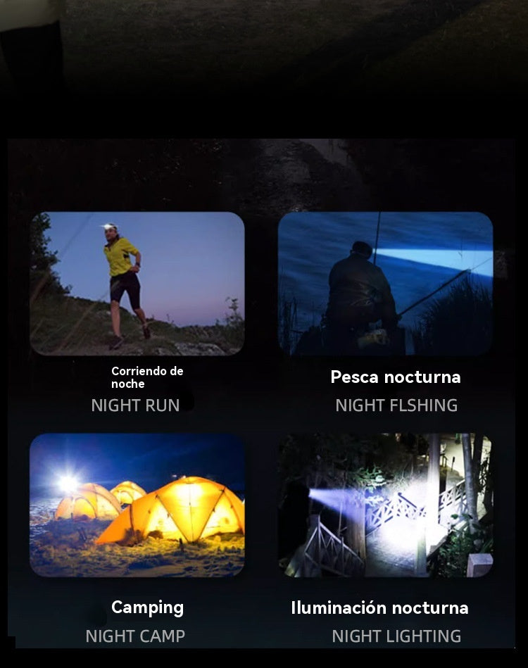 💥【Compre 1 y obtenga 1 gratis】🌟💡Faros LED de inducción con carga USB inteligente