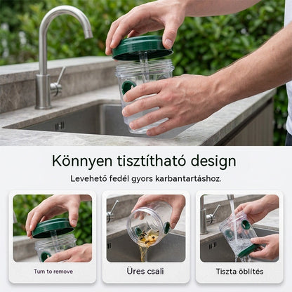 🐝☀️ Napelemes darázscsapda teraszra és kertbe 🔋🌿 – hatékony, újratölthető és időjárásálló – vegyszermentes, akár 500 négyzetméterre – spórolj most!