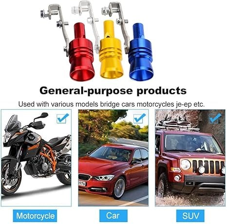 ⌛【Kup jeden, druhý zdarma】Automobilová turbínová výfuková píšťalka, koncová píšťalka pro motocykl