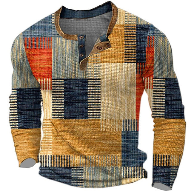 🔥🔥Nova moška polo majica z dolgimi rokavi velike velikosti【S-4XL】