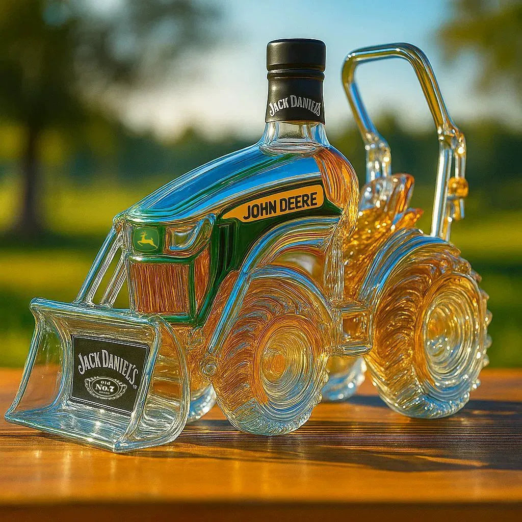 🍻【Kup 1, a 1 dostaniesz gratis】Zestaw butelek whisky z zabawnym wzorem (300–330 ml)｜10 kreatywnych i wyjątkowych wzorów｜Oryginalny prezent i stylowa dekoracja baru