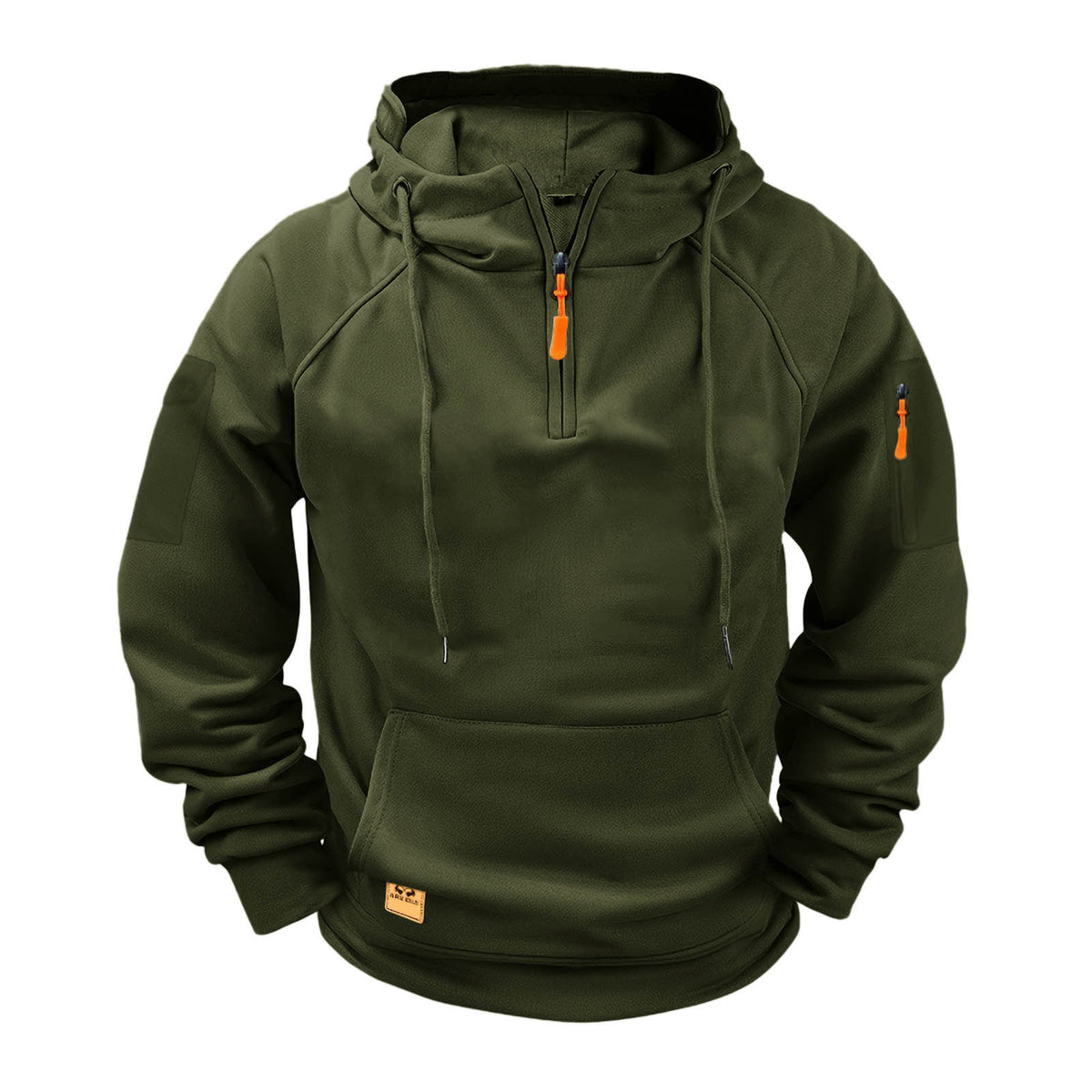 🔥🔥✨【S-3XL】Nueva sudadera con capucha de polar holgada para hombre, otoño/invierno