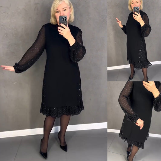 💖💖【S-5XL】🍁🍂Vysokokvalitné štýlové šaty nového štýlu na jeseň a zimu 