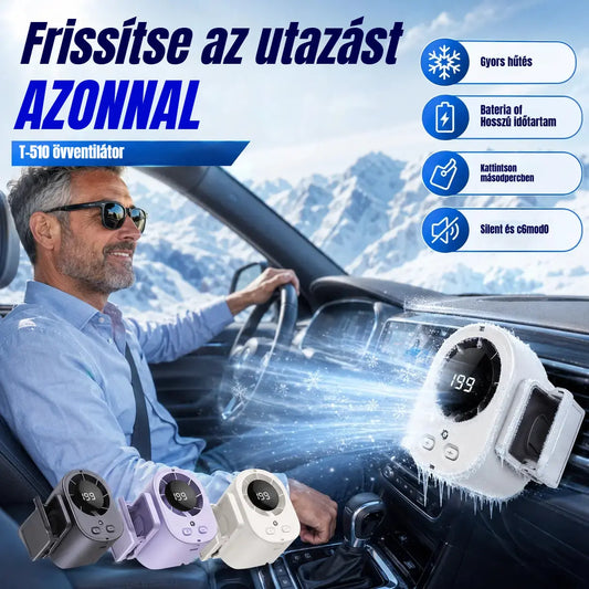 🌀❄Nuevo ventilador USB de gran capacidad con pantalla digital LED para montaje en coche y exteriores