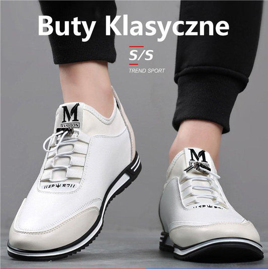 2024 męskie buty na co dzień zwiększające wzrost