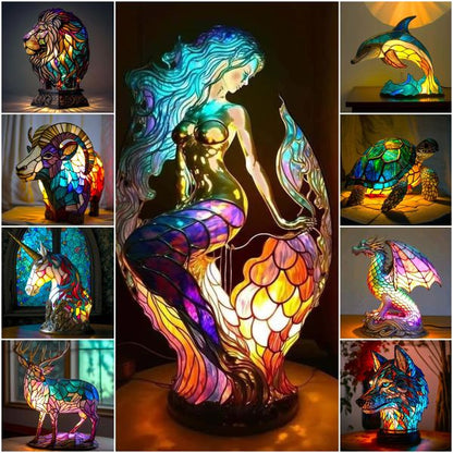 【30%OFF】💥Seria lamp stołowych z motywem zwierzęcym