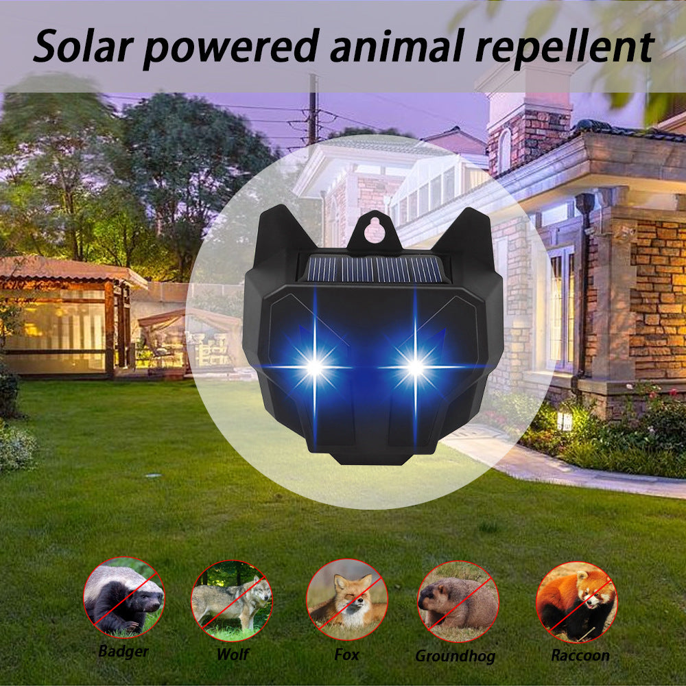 🔥🔥【Cumpărați 1, primiți 1 gratuit】 Livadă Pești Iaz Câmp de orez Repelant solar pentru păsări Alarma sonoră și luminoasă