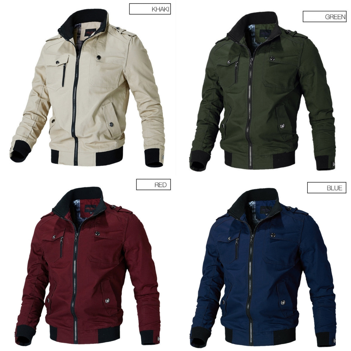 🔥 【M-5XL】Nueva chaqueta de hombre otoño/invierno 2025 – moderna, casual y abrigada