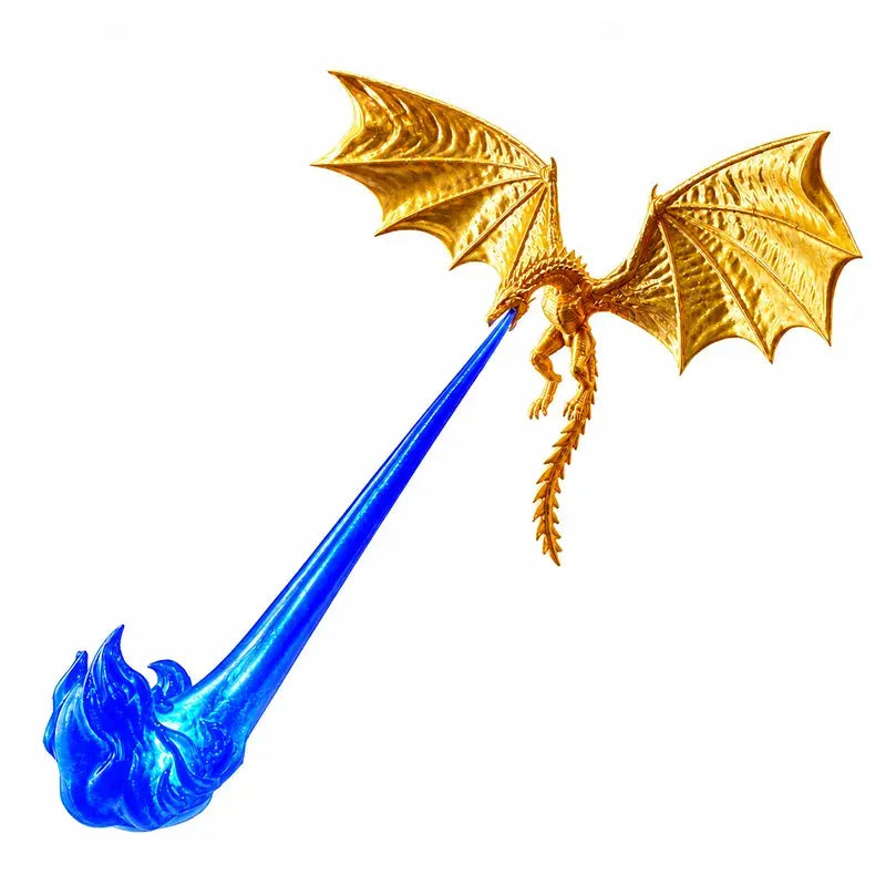 🐉🔥 3D tűzokádó sárkány LED fény | Fantázia világító könyvespolc dekoráció