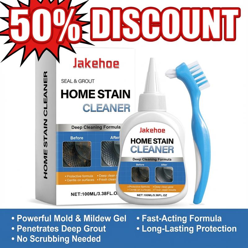 🏠Gel para eliminar moho💦Fórmula de alta resistencia, limpiador multisuperficies y funciona en duchas y azulejos