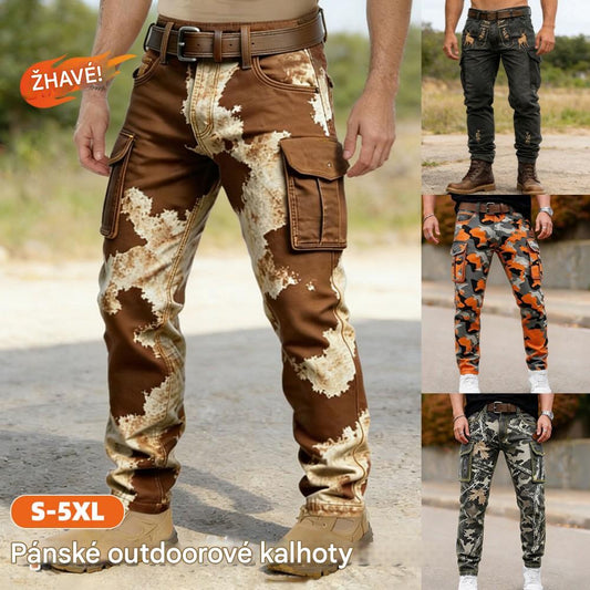 ⏳POSLEDNÍ DEN VÝPRODEJE! SLEVA 50 %! 🔥【S-5XL】Pánské vojenské taktické kalhoty, větruodolné a zateplené.