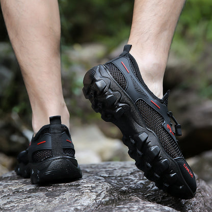 【38-46】2024 nowe buty turystyczne na świeżym powietrzu na co dzień antypoślizgowe, odporne na zużycie, oddychające trampki