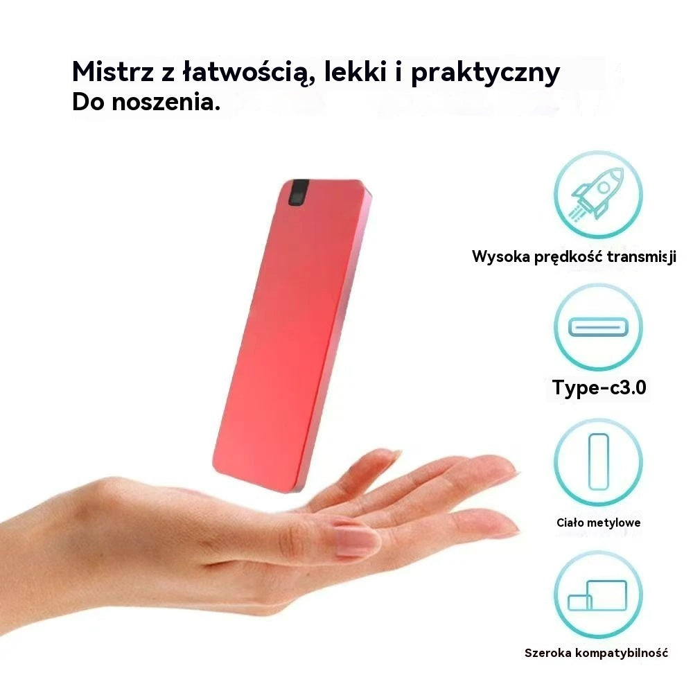 【8TB】⚡ Dysk twardy USB 3.0 wielofunkcyjny o wysokiej prędkości (srebrny) | Szybkie transfery, duże kompatybilność, bezstresowe magazynowanie 💻📦