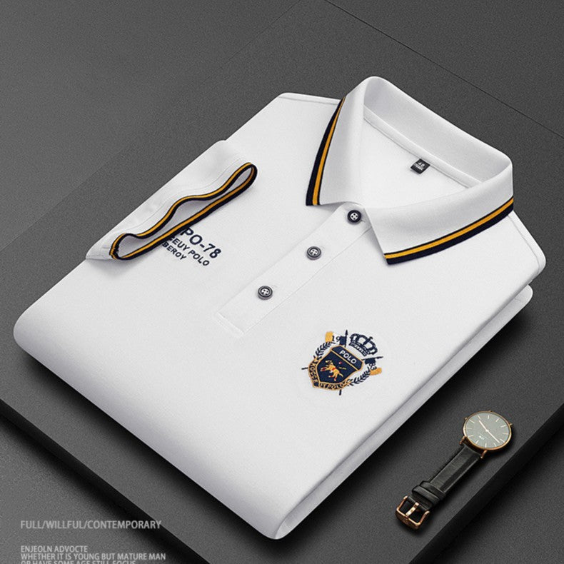 🔥【M-3XL】2024 Nowa męska koszulka polo z klapami