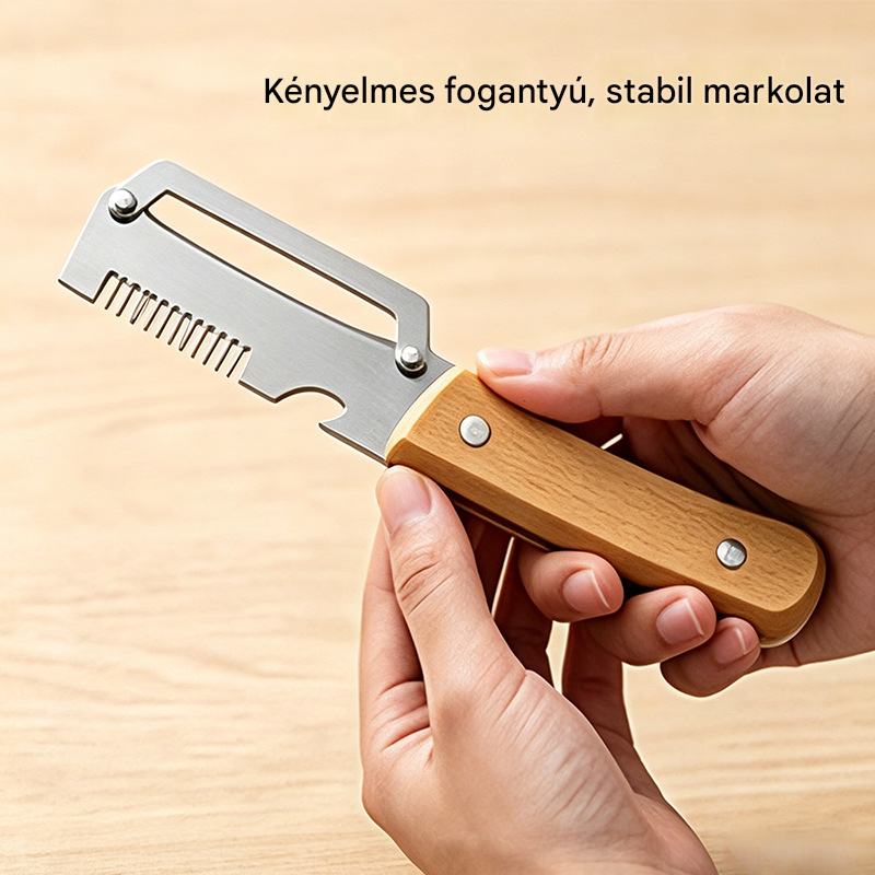 ✅Vásárolj egyet, kapsz egyet ingyen 🧅🔪 3 az 1-ben multifunkciós konyhai hámozó: Hámozd meg, vágd fel és nyisd ki az üvegeket! 🔥