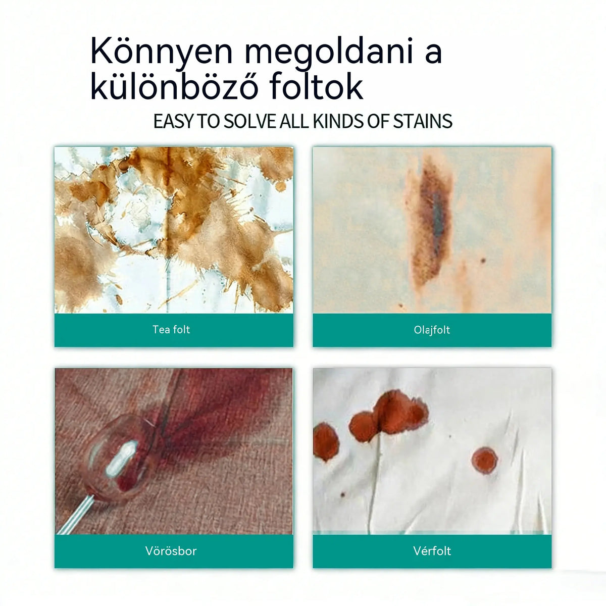 Ez a nagy teljesítményű kanapétisztító egy hatékony folteltávolító, amely nem igényel mosást, és alkalmas textíliák vegytisztítására.