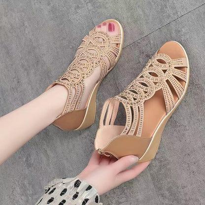 🔥【35-40】👡2024 Nowe sandały damskie zwykły kolor zwykła moda
