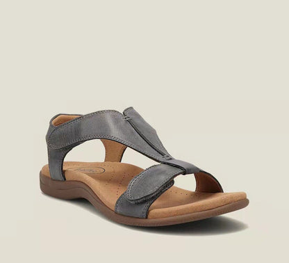 ✨ Puha valódi bőr női szandál vastag talppal – kényelem és stílus egyben! 👡
