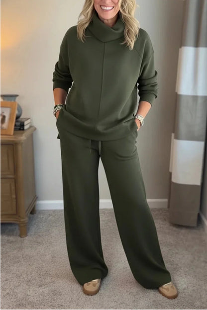 【S-5XL】Conjunto casual de mujer, nueva colección otoño-invierno, promoción por tiempo limitado.