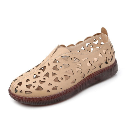 🔥【35-42】👡Dámske retro priedušné topánky s okrúhlou špičkou