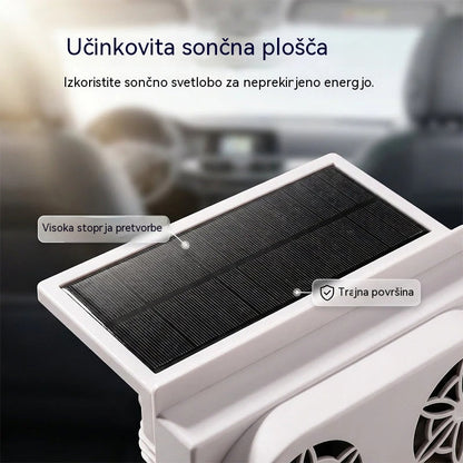 50 % popusta 🌀 Avtomobilski ventilator na sončno energijo