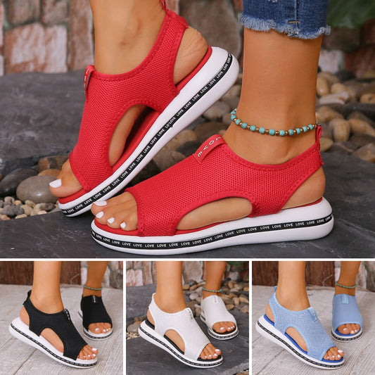 👞【36-41】Nowe modne sandały damskie z miękką podeszwą