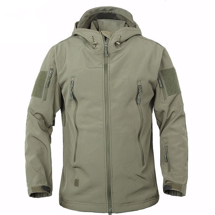 💧【S-4XL】Męska wodoodporna kurtka zimowa Outdoor Soft Shell