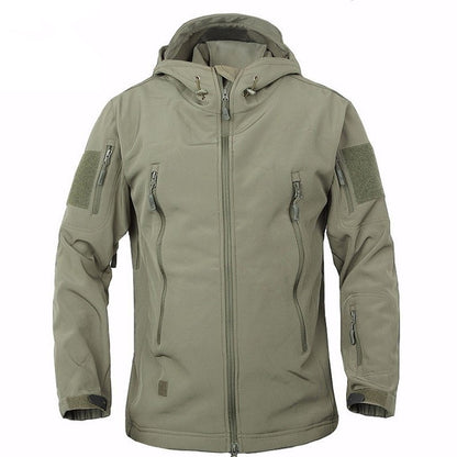 💧【S-4XL】Męska wodoodporna kurtka zimowa Outdoor Soft Shell