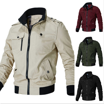 🔥 【M-5XL】Nueva chaqueta de hombre otoño/invierno 2025 – moderna, casual y abrigada