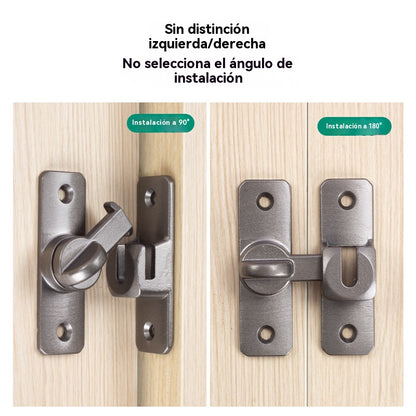 🔐🔑  49% de descuento 🔥💥【Compre 1 y obtenga 1 gratis】pestillo de puerta de aleación de aluminio
