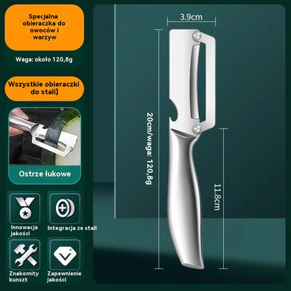 🔥【Kup 1, 1 dostaniesz gratis】🔥 Pogrubiona obieraczka ze stali nierdzewnej do użytku kuchennego.