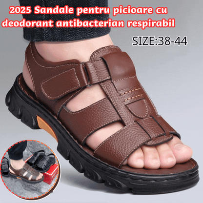 🍃🩴【38-44】 Sandale casual din piele pentru bărbați