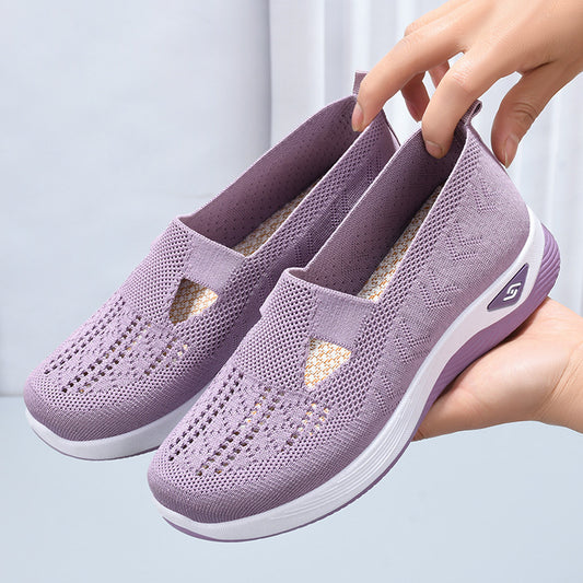👟【36-41】 Obuwie damskie na co dzień, wygodne, oddychające, antypoślizgowe