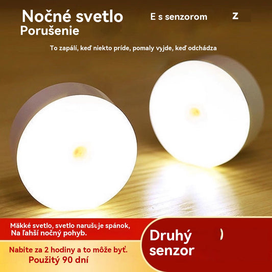 【Kúpte 3, dostanete 3 zadarmo - 1 sada 6 kusov】🏡💡Inteligentné LED svetlo so snímaním ľudského tela, ľahko sa nabíja a je praktické