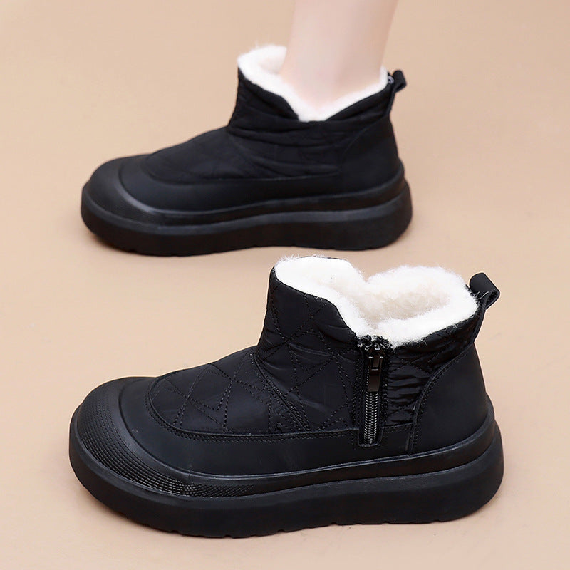 🔥【Časovo obmedzená ponuka】【 36-42】Nové zimné snehule s flísovou podšívkou pre extra teplo, pohodlné a protišmykové