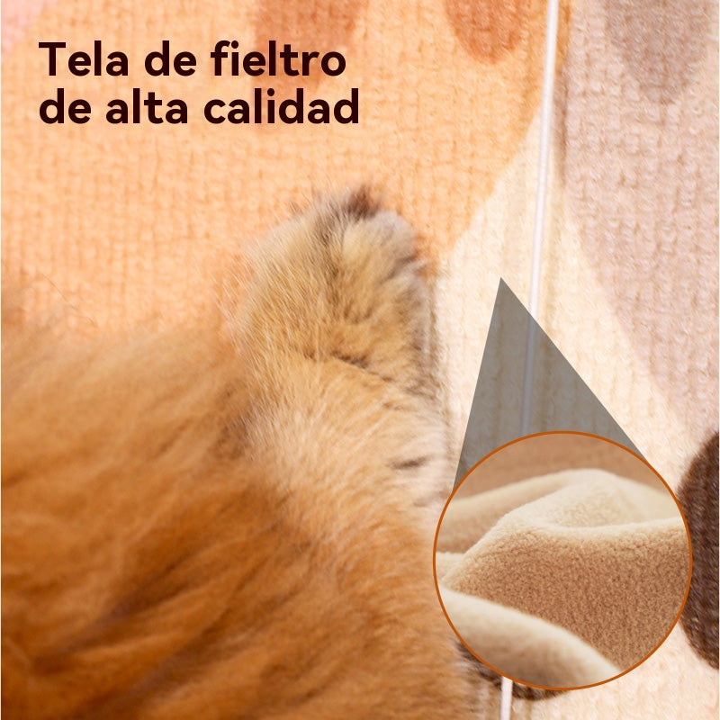🏆【Compra 1 y llévate 1 gratis】【🔥Venta caliente】Rascador de pared para gatos que no requiere instalación - Rascador vertical Cube