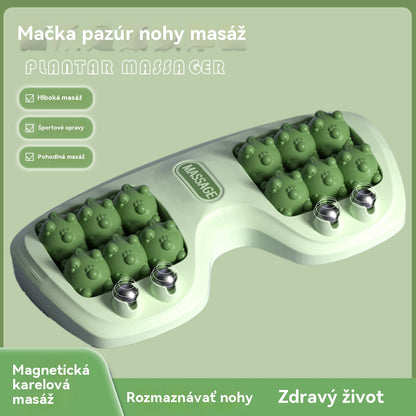 【Kúpte 1 a dostanete 1 zadarmo】🔥Nový produkt💜Prenosný masážny prístroj na nohy s dvoma valčekmi💜