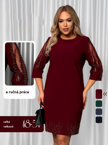 【S-5XL】Nové módne elegantné šaty