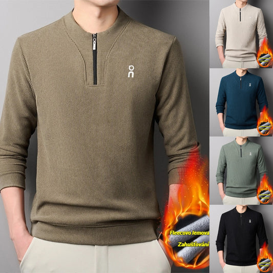 🔥【M-4XL】2026 Nowa, modna, gruba bluza polarowa z zamkiem do połowy