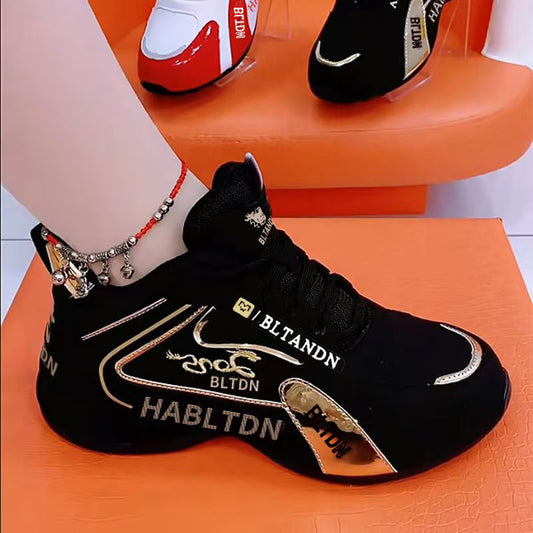 🔥👟 Vysoké tenisky so zlatým vzorom | Štýlové a všestranné | Unisex | Dostupné v rôznych štýloch