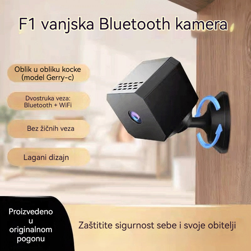 🏠📹🕵️Mala kvadratna kamera, HD pametna kamera, bežično udaljeno kućno nadzor s WiFi podrškom 🔥