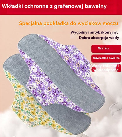 【10 sztuk】 🍃Zmywalna podkładka antybakteryjna wykonana z bawełny grafenowej